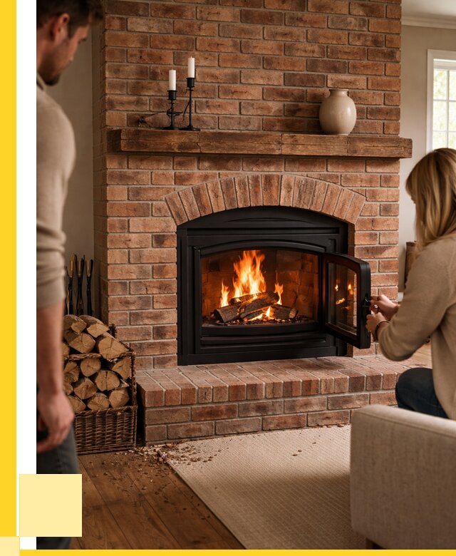 Кирпичные камины под ключ в Белогорске от 153030 р. | ЭриданБгк