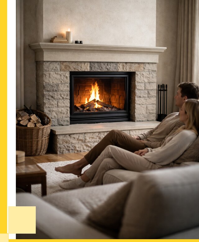 Камины в частном доме под ключ в Белогорске от 204040 р. | ЭриданБгк