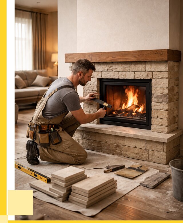 Строительство каминов в Белогорске от 153030 р., ЭриданБгк - под ключ