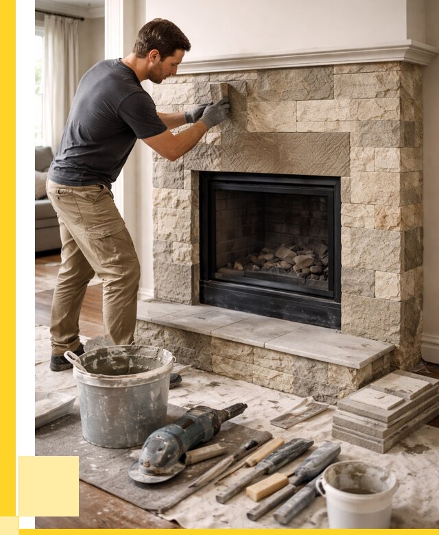 Ремонт каминов и печей в Белогорске от 15303 р. | ЭриданБгк