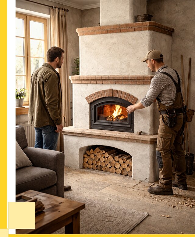 Печи камины в Белогорске: кирпичные, изразцовые от 61212 р. | ЭриданБгк