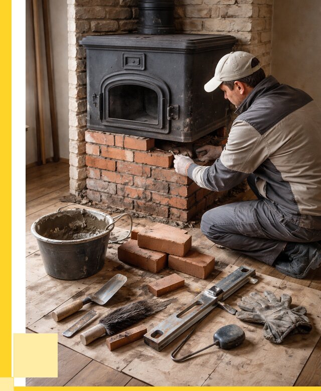 Ремонт печей в Белогорске от 12242 р., услуги печника ЭриданБгк