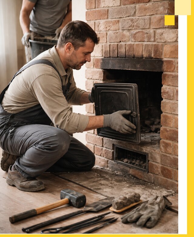 Ремонт печей в Белогорске с гарантией качества и безопасности