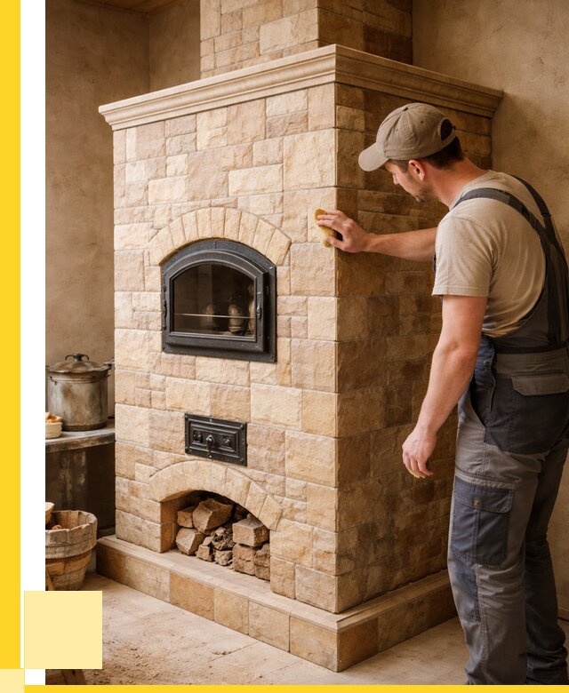 Облицовка печей в Белогорске от 4591 р. под ключ | ЭриданБгк