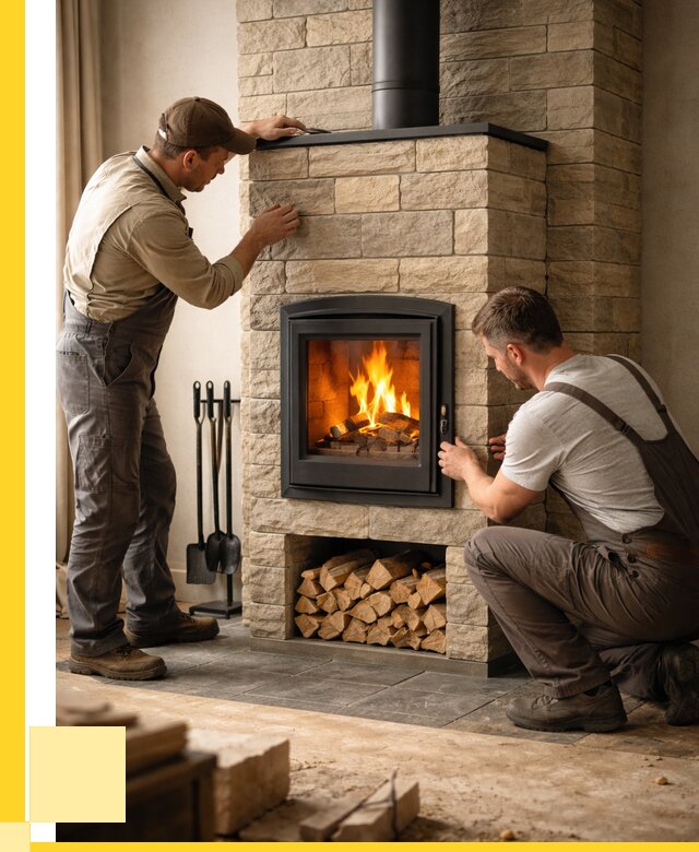 Дровяные кирпичные печи в Белогорске от 45909 р. | ЭриданБгк