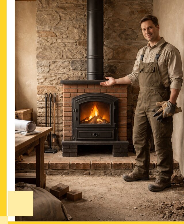 Печи отопительные из кирпича в Белогорске от 81616 р., ЭриданБгк