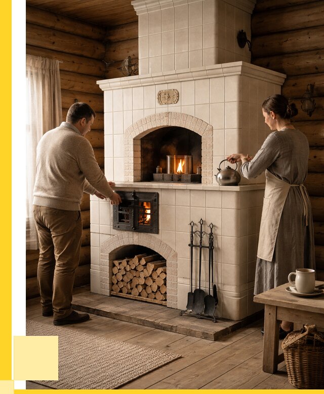 Русские печи в Белогорске: установка от 153030 р. ЭриданБгк