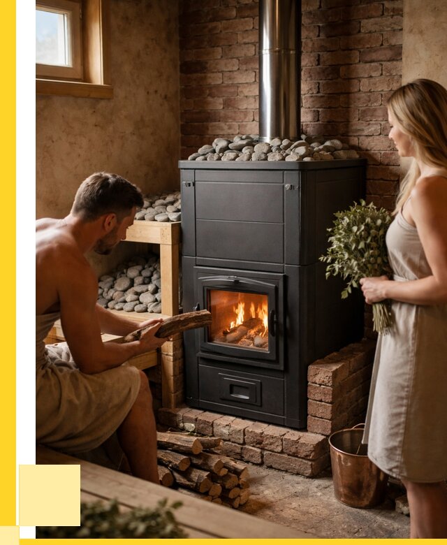 Кирпичная печь для бани на заказ в Белогорске от 56111 р. | ЭриданБгк