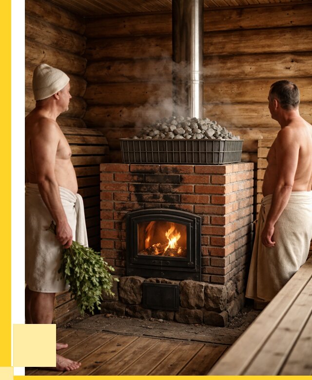 Печи для парной в Белогорске под ключ от 66313 р. - ЭриданБгк