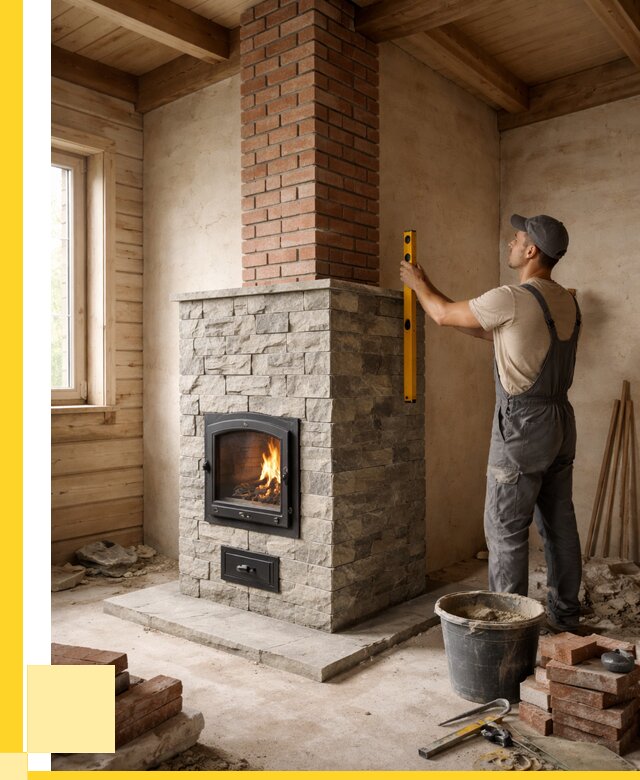 Печи и дымоходы под ключ в Белогорске от 45909 р., ЭриданБгк