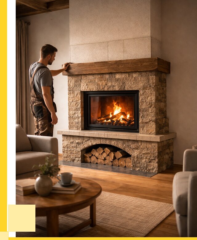 Печи камины для дома под ключ в Белогорске от 56111 р. | ЭриданБгк