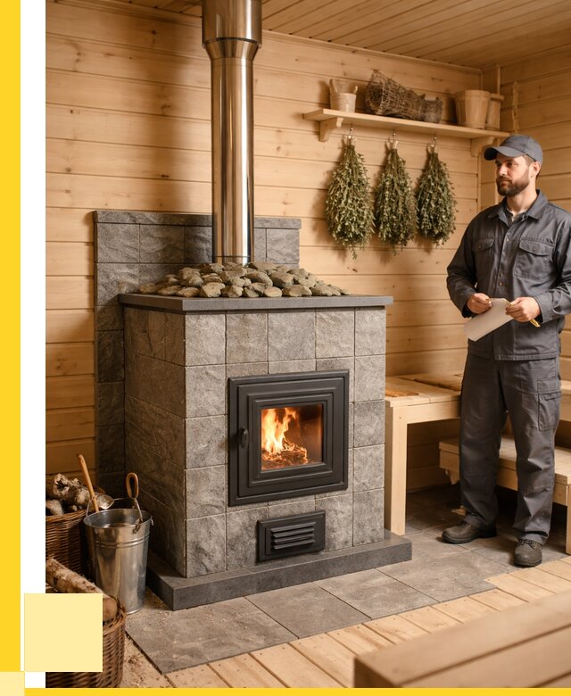 Печи для бани под ключ в Белогорске от 122424 р. | ЭриданБгк