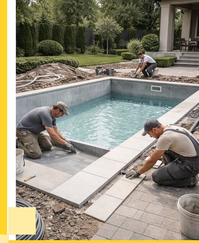 Монтаж бассейнов в Белогорске под ключ от 459090 р. | ЭриданБгк