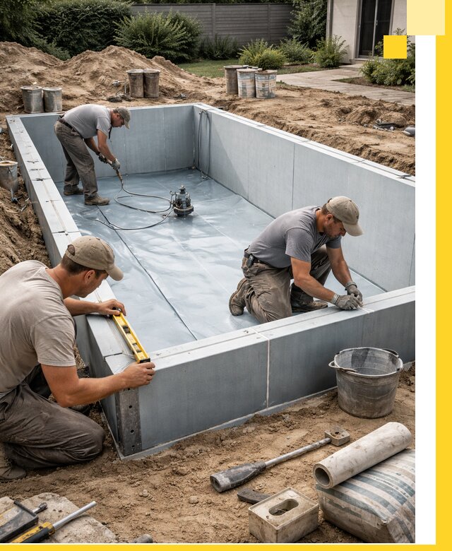 Профессиональный монтаж бассейнов под ключ в Белогорске с гарантией