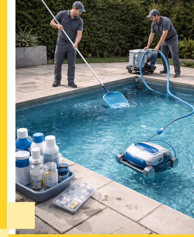 Чистка бассейнов в Белогорске роботами, от 4591 р. | ЭриданБгк