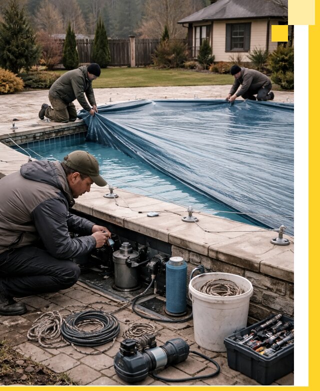 Консервация бассейнов в Белогорске: подготовка к длительному хранению