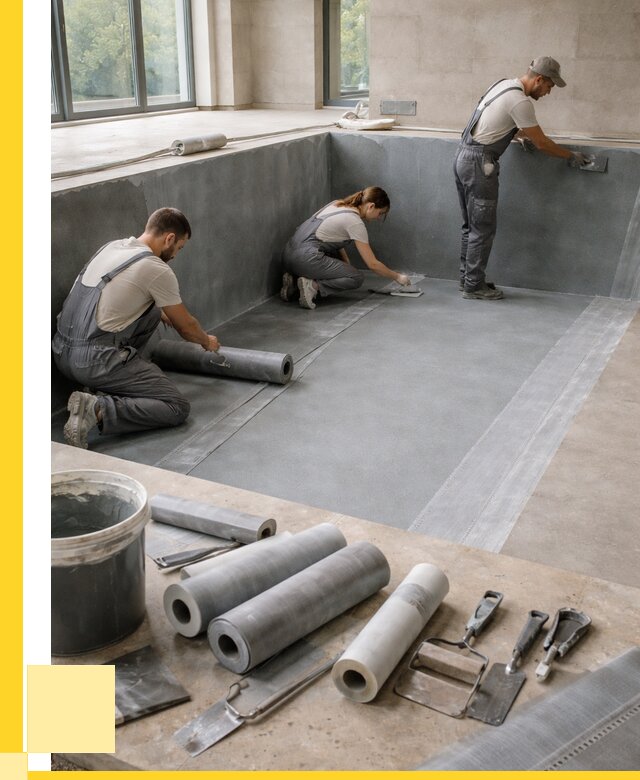 Гидроизоляция бассейнов в Белогорске от 2040 р., ЭриданБгк