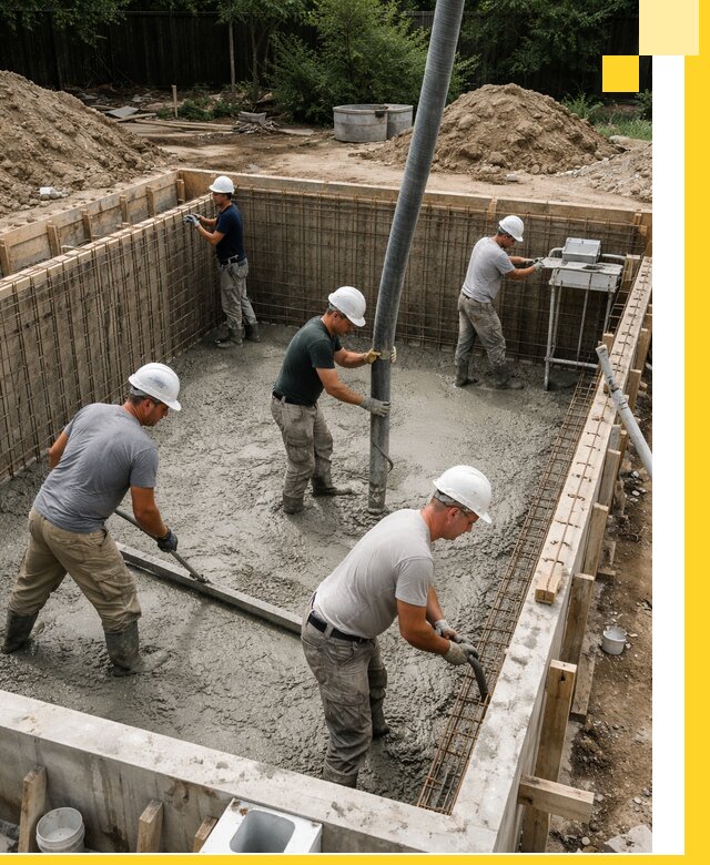 Строительство бетонных бассейнов под ключ в Белогорске