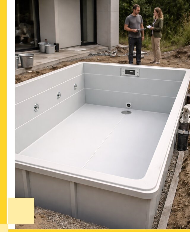 Полипропиленовые бассейны в Белогорске от 255050 р. | ЭриданБгк