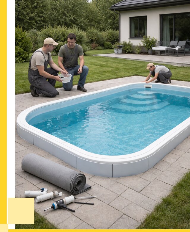 Пластиковый бассейн купить в Белогорске от 255050 р., ЭриданБгк