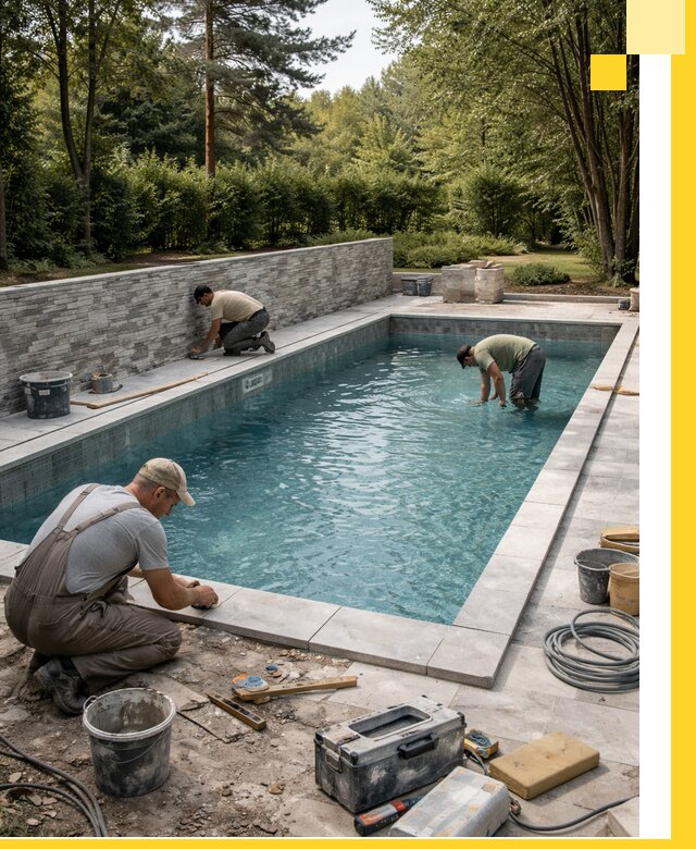 Проектирование и строительство частных бассейнов в Белогорске