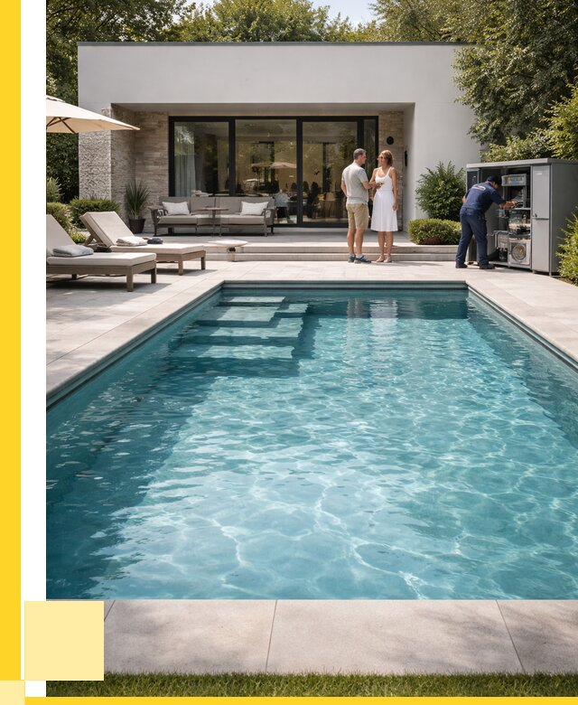 Бассейн в доме в Белогорске под ключ от 1224240 р. | ЭриданБгк