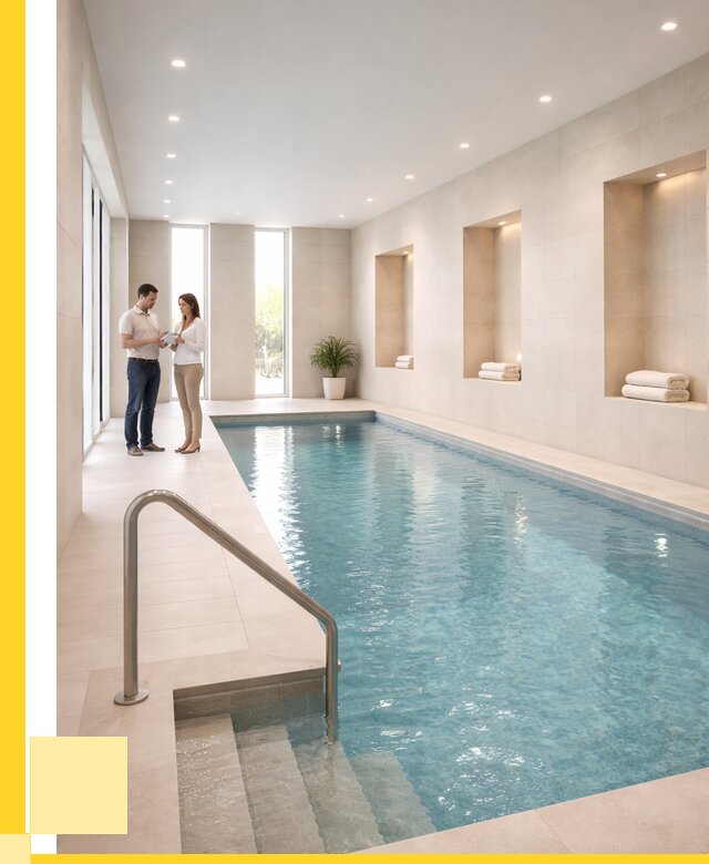 Бассейны в помещении под ключ в Белогорске от 1530300 р. | ЭриданБгк