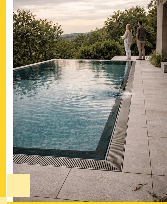 Проект переливные бассейны в Белогорске от 2550500 р. | ЭриданБгк