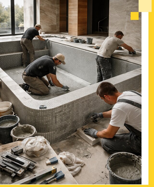 Строительство и установка СПА бассейнов под ключ в Белогорске