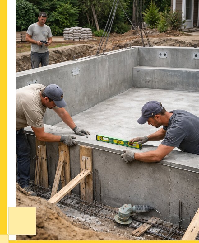 Монтаж чаши бассейна в Белогорске под ключ от 255050 р., ЭриданБгк