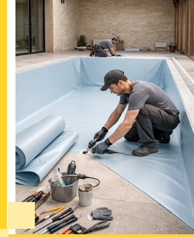 Пленка ПВХ для бассейнов в Белогорске от 2551 р. | ЭриданБгк