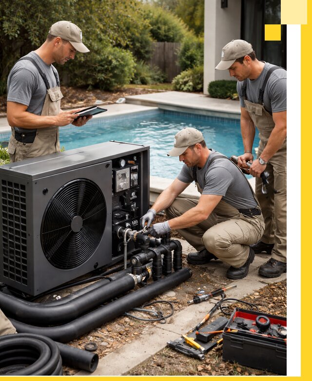 Проектирование и установка тепловых насосов для бассейнов в Белогорске