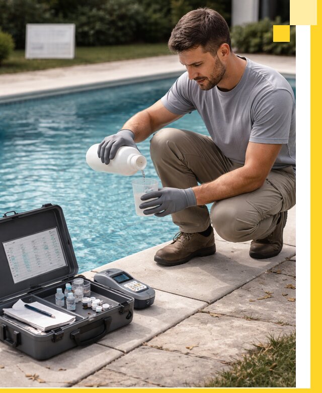 Профессиональная дезинфекция воды в бассейне в Белогорске