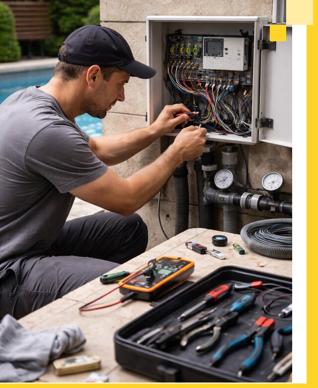 Комплексная автоматика для бассейнов в Белогорске: управление и очистка