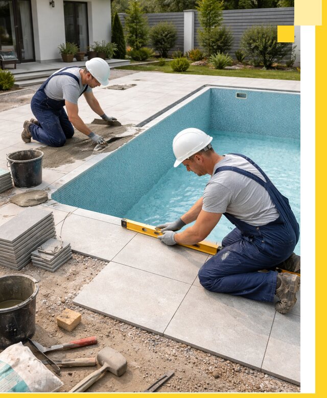 Строительство и монтаж плавательных бассейнов под ключ в Белогорске