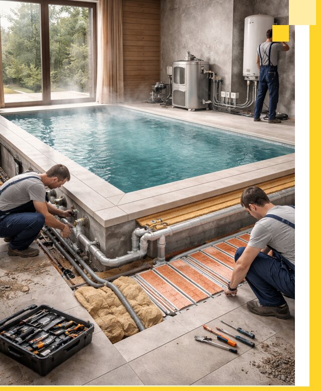 Проектирование и строительство тёплых бассейнов в Белогорске