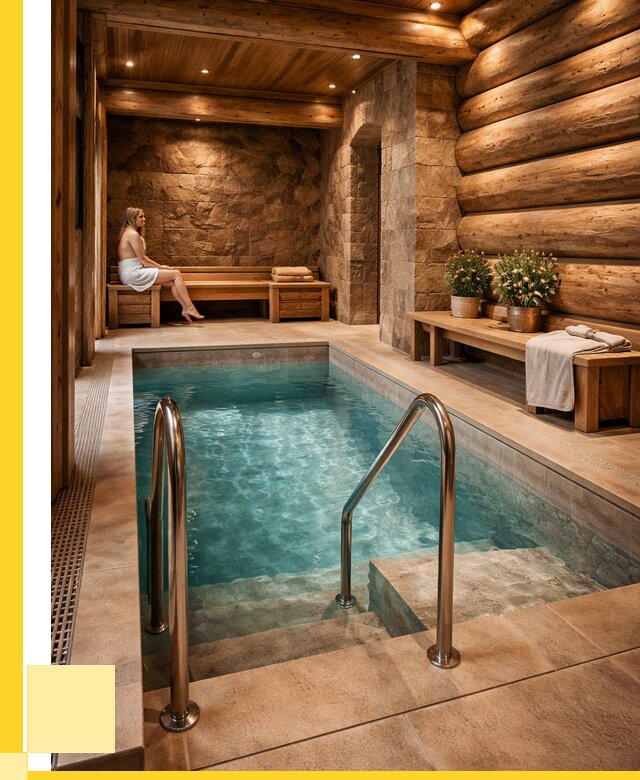 Аренда бани с бассейном в Белогорске от 1530300 р. | ЭриданБгк