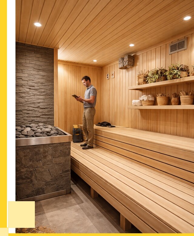 Сауна под ключ в Белогорске: от 459090 р. | Строительство — ЭриданБгк