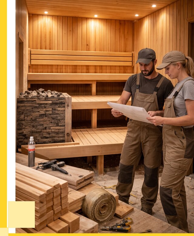 Строительство саун в Белогорске под ключ от 255050 р., ЭриданБгк