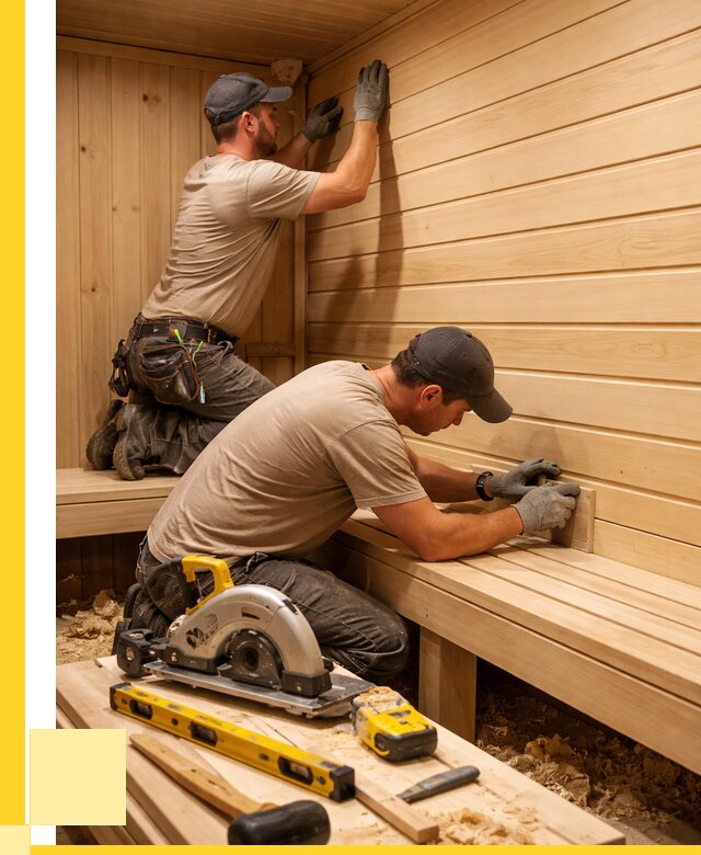 Обшивка саун вагонкой в Белогорске от 2551 р. | ЭриданБгк