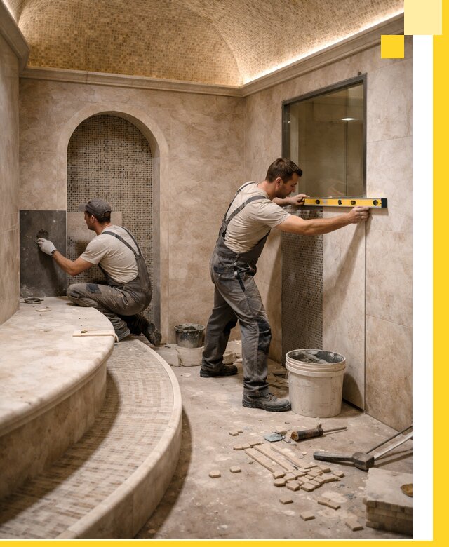 Проектирование и строительство саун с хамамом под ключ в Белогорске