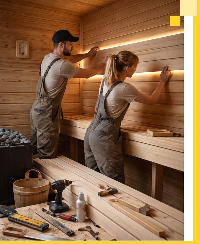 Дизайн саун и бань под ключ с индивидуальным проектом в Белогорске