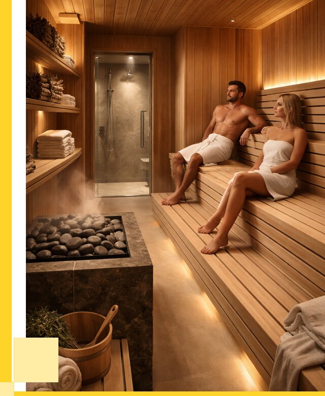 Интерьеры саун под ключ в Белогорске от 183636 р. | ЭриданБгк