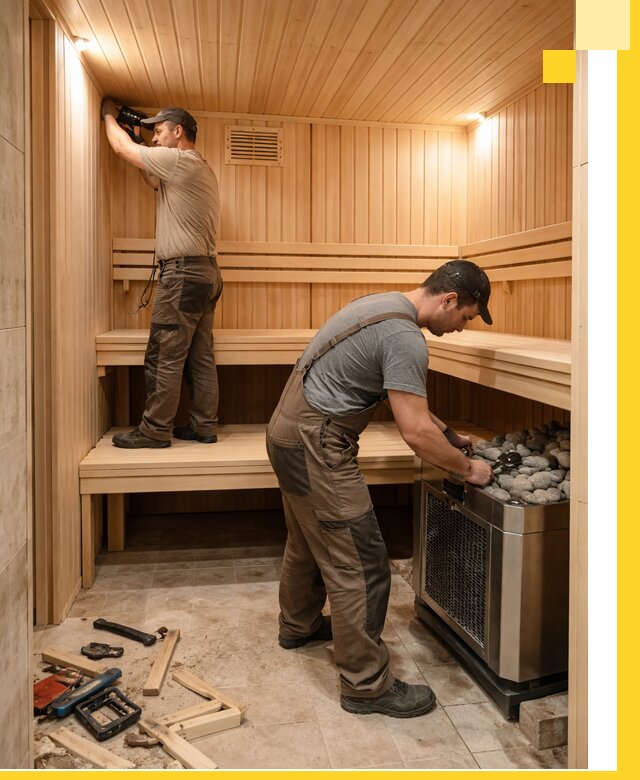 Купить сауну под ключ в Белогорске с монтажом и гарантией