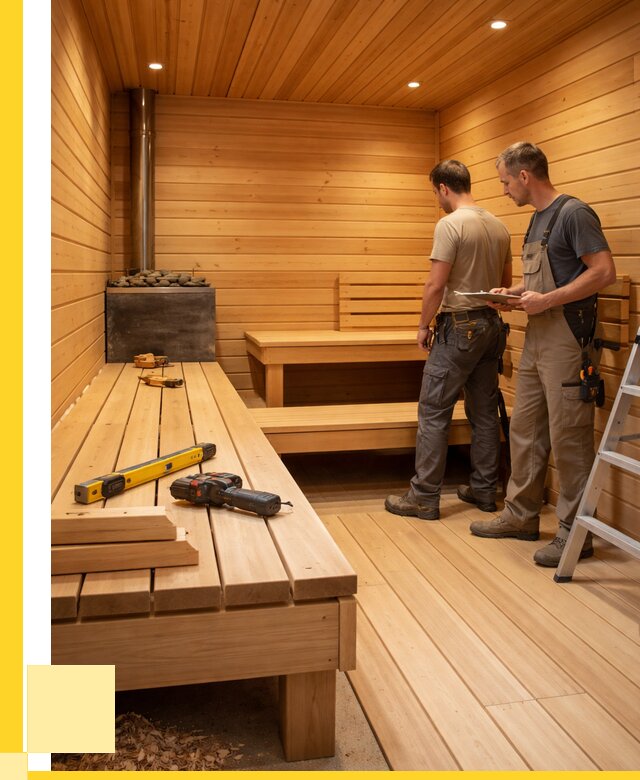 Отделка бань и саун в Белогорске по цене от 4591 р. | ЭриданБгк