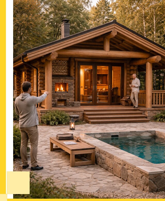 Проекты бань и хамам в Белогорске от 25505 р. | ЭриданБгк