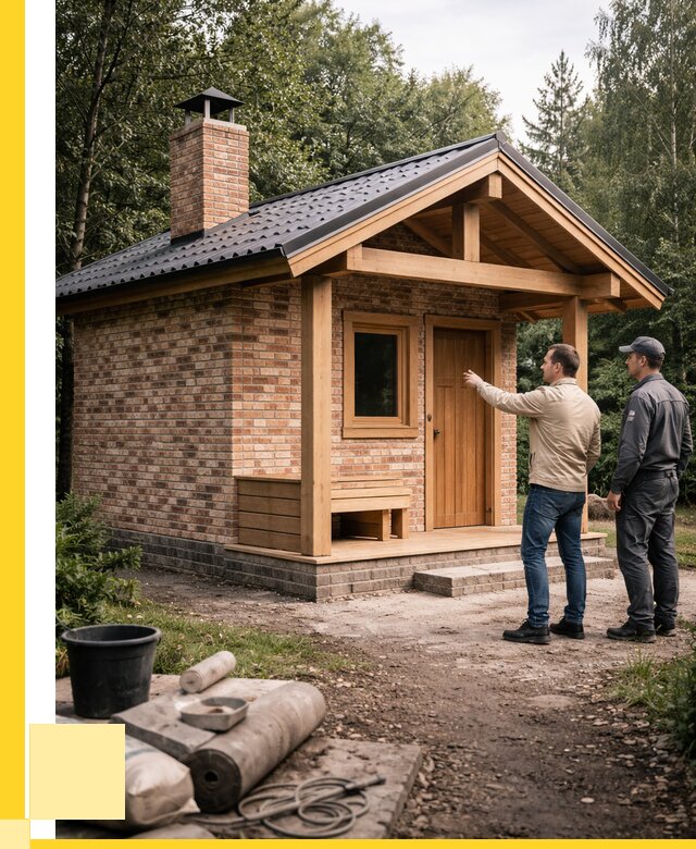 Кирпичные бани и печи в Белогорске от 357070 р. | ЭриданБгк