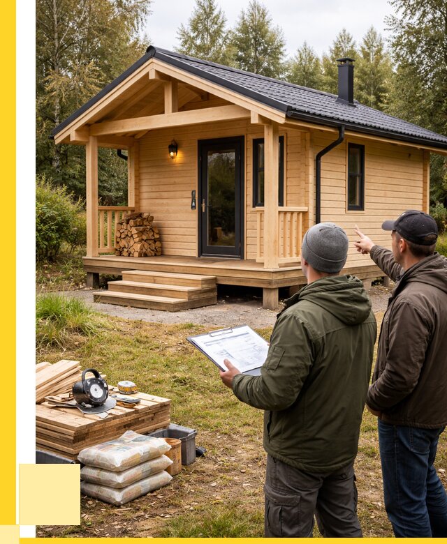 Каркасные бани под ключ в Белогорске от 306060 р. | ЭриданБгк