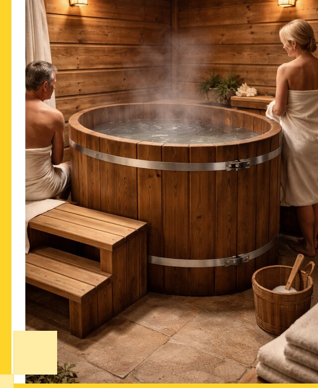 Бани с купелью под ключ в Белогорске от 459090 р. | ЭриданБгк