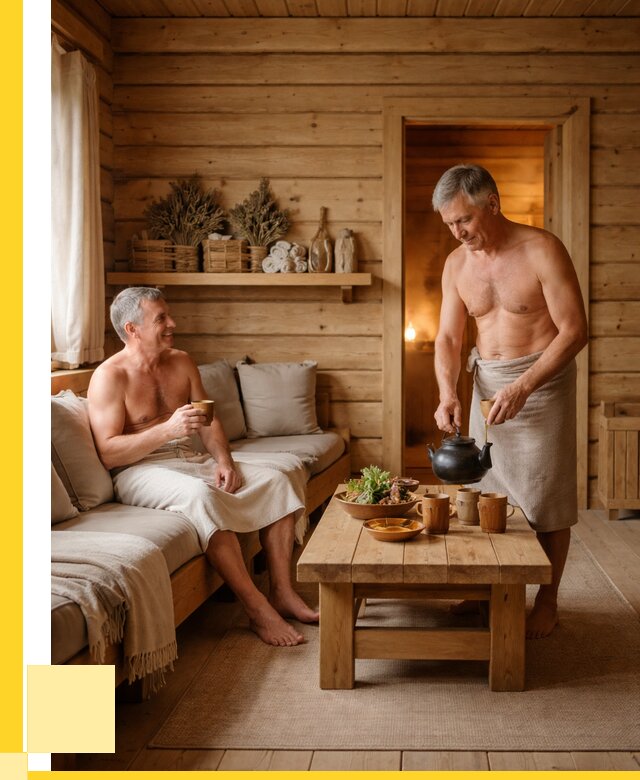 Бани с комнатой отдыха под ключ в Белогорске от 459090 р. | ЭриданБгк